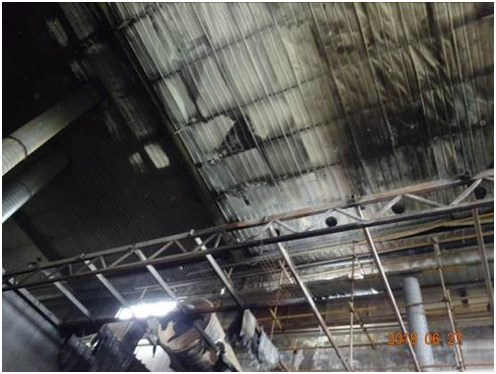 某厂房火灾后主体结构安全性影响评价